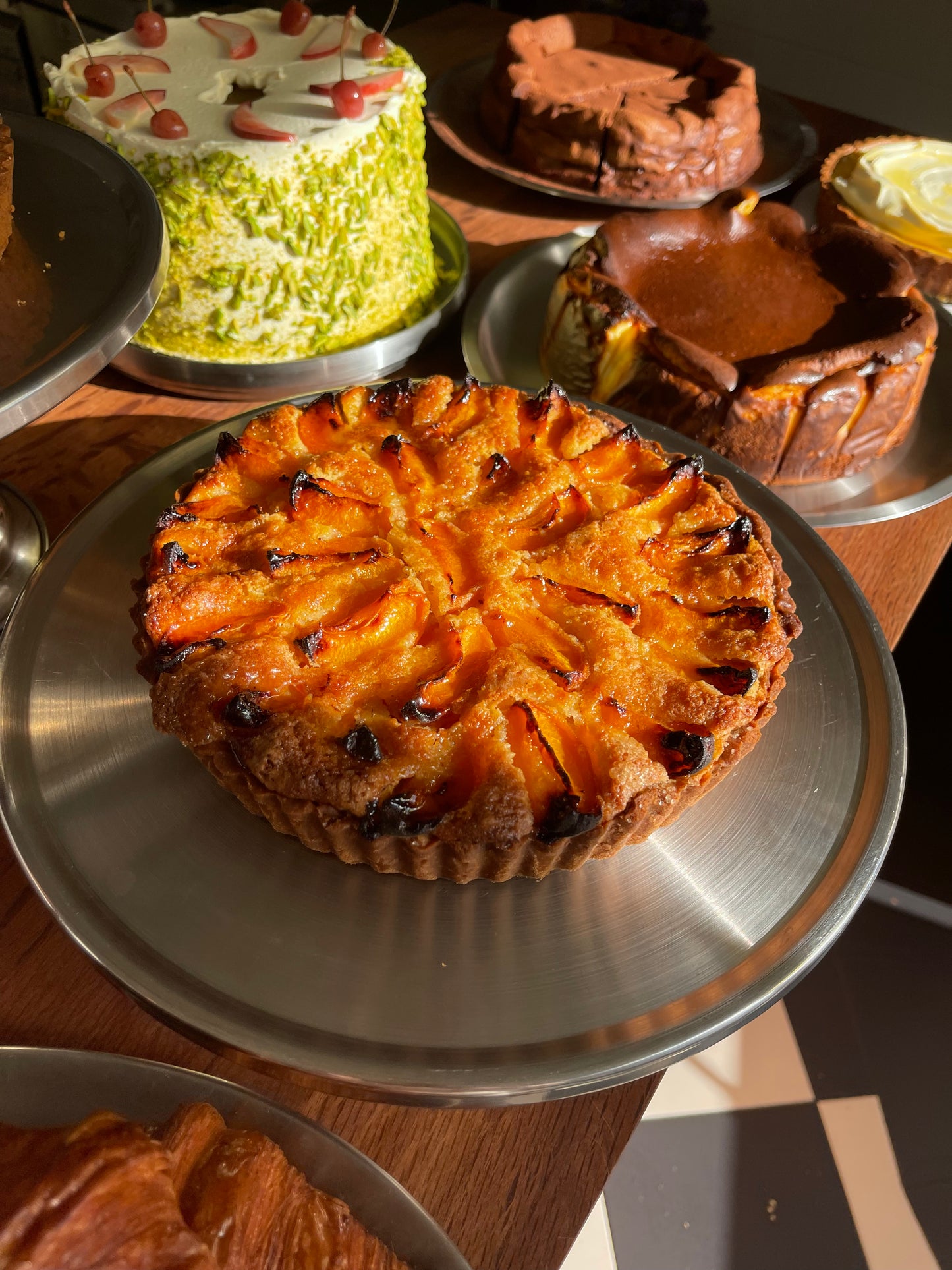 Apricot and almond tart (Christmas eve pre order)